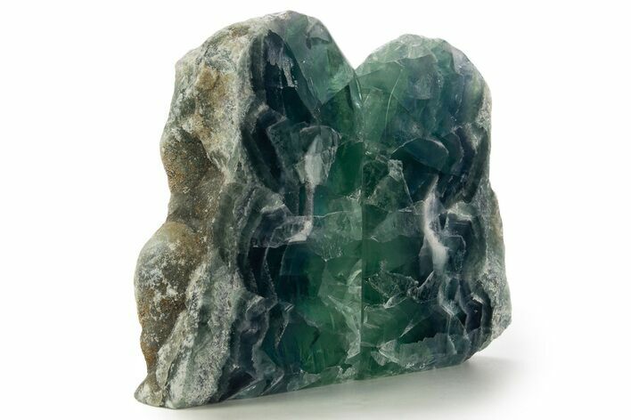 Polished Blue and Green Fluorite Bookends - Mexico #335268